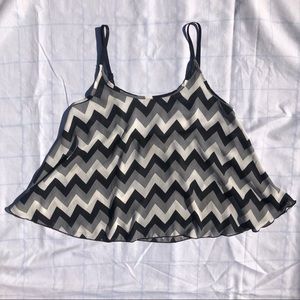 Wet Seal Cropped Tank Top